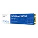 WD Blue SA510 WDS250G3B0B - SSD - 250 GB - intern - M.2 2280 - SATA 6Gb/s