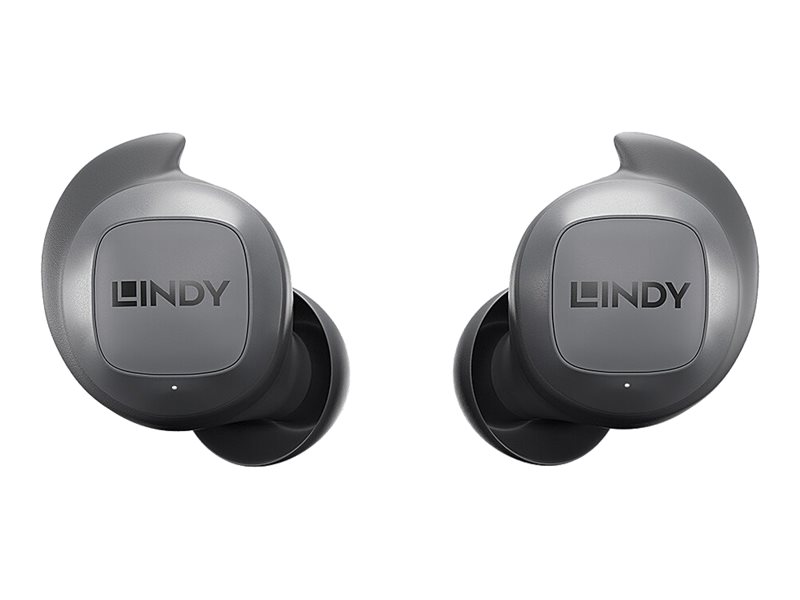 Lindy LE400W - True Wireless-Kopfhrer mit Mikrofon - im Ohr - Bluetooth - Schwarz