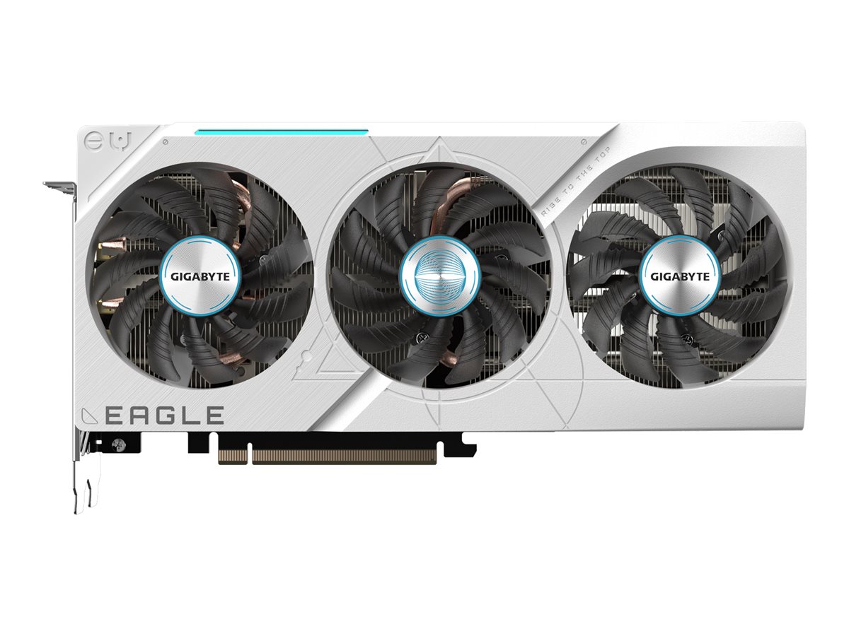 Gigabyte GeForce RTX 4070 SUPER EAGLE OC ICE 12G - Grafikkarten - GeForce RTX 4070 Super - 12 GB GDDR6X - PCIe 4.0 - HDMI, 3 x D