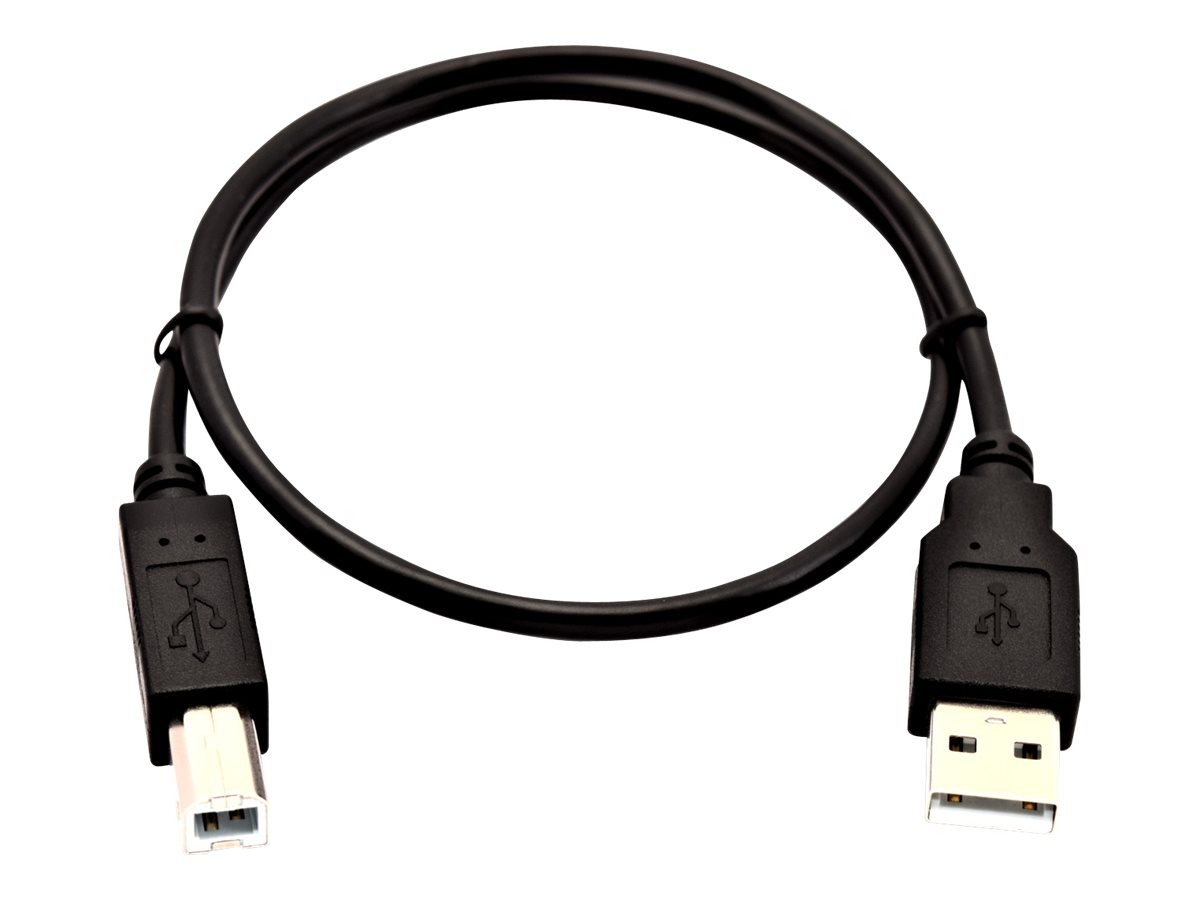 V7 - USB-Kabel - USB (M) zu USB Typ B (M) - USB 2.0 - 50 cm
