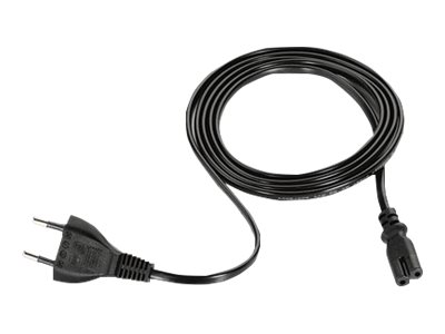 Zebra - Stromkabel - Eurostecker zu IEC 60320 C7 - 1.8 m