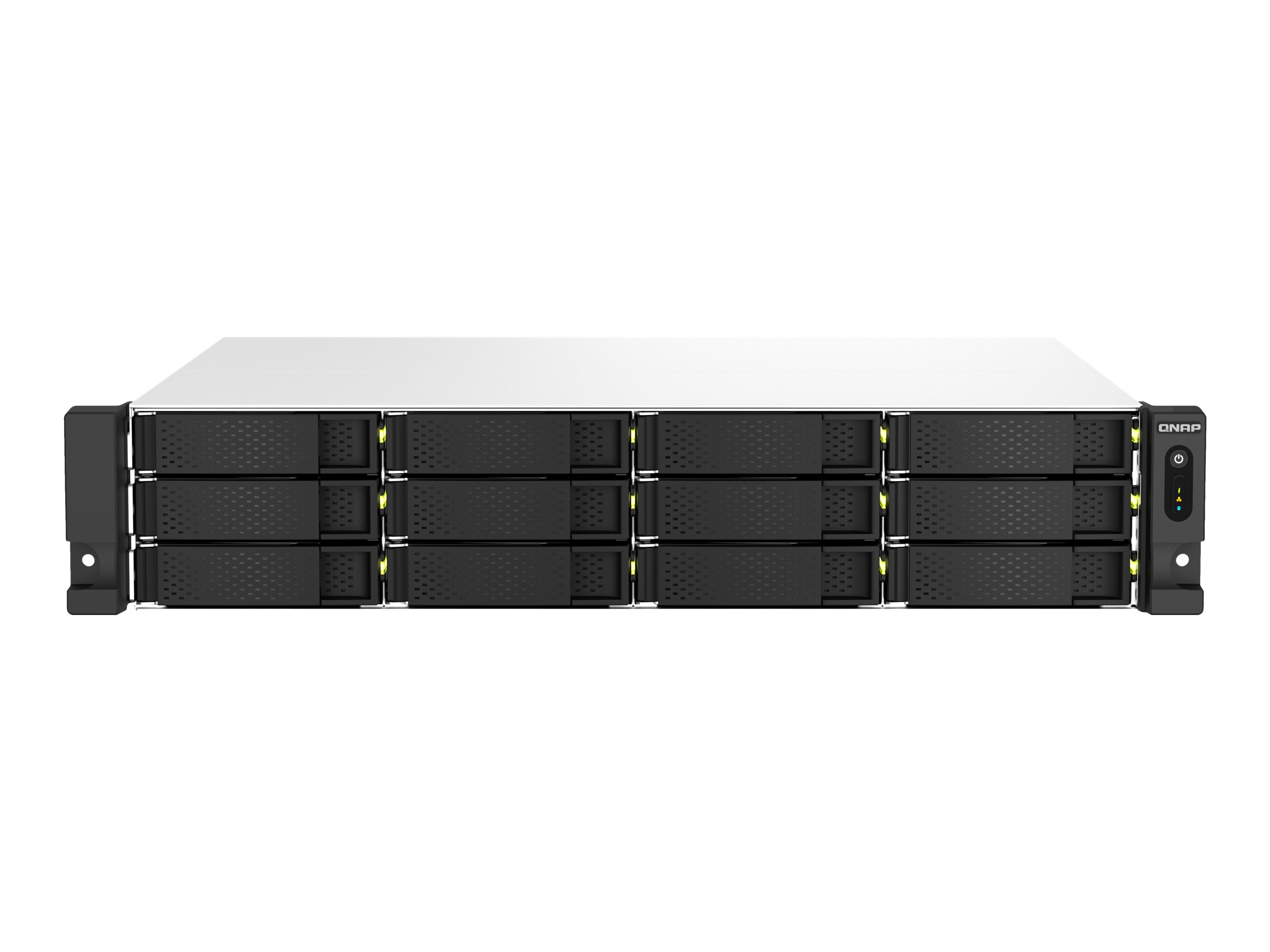 QNAP TS-1264U-RP - NAS-Server - 12 Schchte - Rack - einbaufhig - SATA 6Gb/s