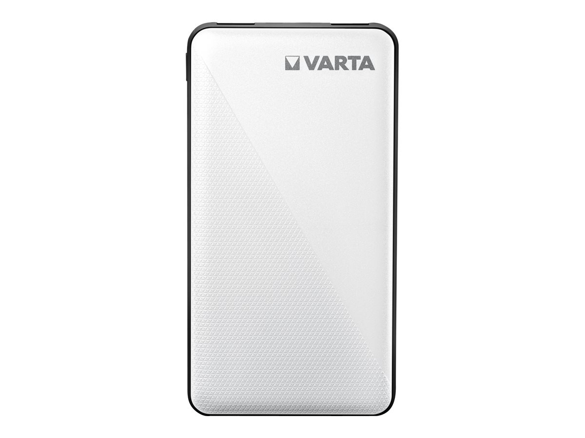 Varta Energy - Powerbank - 10000 mAh - 37 Wh - 15 Watt - 3 Ausgabeanschlussstellen (2 x USB, USB-C)