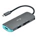 i-Tec USB-C Metal Nano Dock 4K HDMI + Power Delivery - Dockingstation - USB-C 3.1 - HDMI