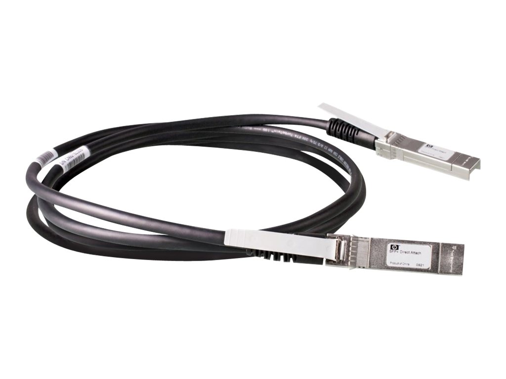 HPE X240 Direct Attach Cable - Netzwerkkabel - SFP+ zu SFP+ - 3 m - für HPE 59XX, 75XX; FlexFabric 12902; Modular Smart Array 10