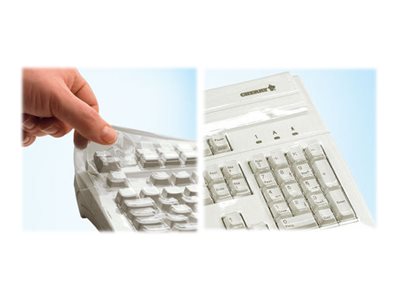 CHERRY WetEx European without Windows Keys - Tastatur-Abdeckung - fr Compact-Keyboard G84-4400