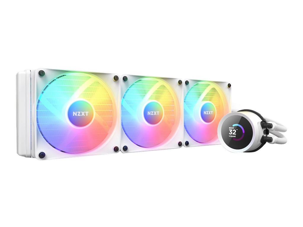 NZXT Kraken 360 RGB - Prozessor-Flssigkeitskhlsystem - (fr: AM4, TR4, sTRX4, LGA1200, LGA1700, AM5, LGA115x Socket) - Kupfer 