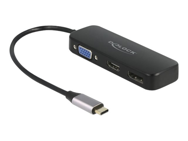 Delock - Dockingstation - USB-C / Thunderbolt 3 - VGA, HDMI, DP