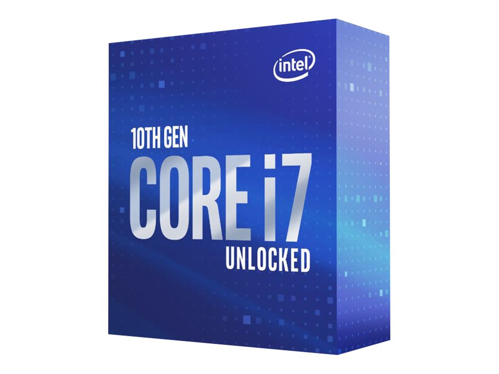 Intel Core i7 10700K - 3.8 GHz - 8 Kerne - 16 Threads - 16 MB Cache-Speicher - LGA1200 Socket