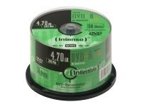 Intenso - 50 x DVD-R (G) - 4.7 GB (120 Min.) 16x - Spindel
