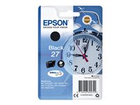Epson 27 - 6.2 ml - Schwarz - original - Blister mit RF- / akustischem Alarmsignal - Tintenpatrone