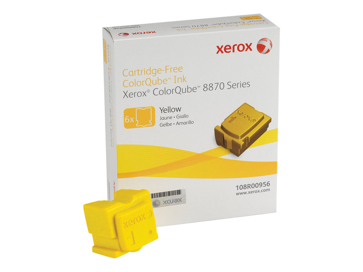 Xerox ColorQube 8870 - Gelb - feste Tinten - fr ColorQube 8870DN, 8880/DN, 8880/DNM, 8880_ADN, 8880_ADNM