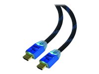 Steelplay - Highspeed - HDMI-Kabel mit Ethernet - HDMI mnnlich zu HDMI mnnlich - 2 m - Support von 4K 60 Hz