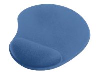 Ednet - Mauspad mit Handgelenkpolsterkissen - Blau