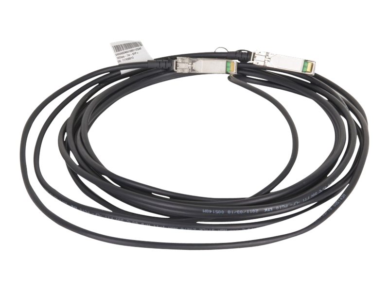 HPE X240 Direct Attach Cable - Netzwerkkabel - SFP+ zu SFP+ - 7 m - für HPE 12XXX, 5500, 59XX; FlexFabric 1.92, 11908, 12902; Si