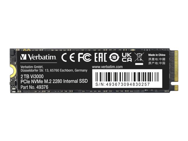 Verbatim Vi3000 - SSD - High Endurance - 2 TB - intern - M.2 2280