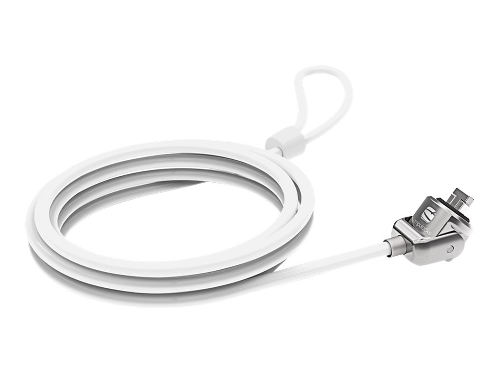 Compulocks T-bar Security Keyed Cable Lock - Sicherheitskabelschloss - weiss - 1.83 m - fr Compulocks iPad 10.2-inch; Maclocks 