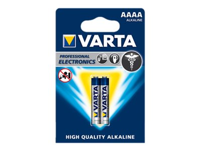 Varta Professional 4061 - Batterie 2 x AAAA - Alkalisch - 640 mAh