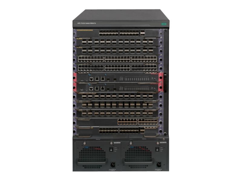 HPE FlexNetwork 7510X Chassis - Switch - L3 - managed - an Rack montierbar - PoE