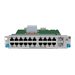 HPE - Erweiterungsmodul - Gigabit Ethernet x 20 + 2 x SFP+ - fr HPE 8206, 8212; HPE Aruba 5406, 5412