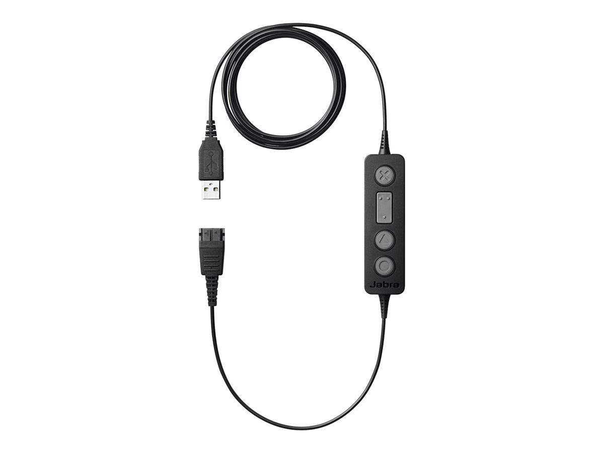 Jabra LINK 260 - Headsetadapter - USB mnnlich zu Quick Disconnect mnnlich