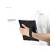 Mobilis PROTECH - Hintere Abdeckung fr Tablet - mit Stnder & Handschlaufe, verstrkt - Schwarz - fr Microsoft Surface Pro 8, 