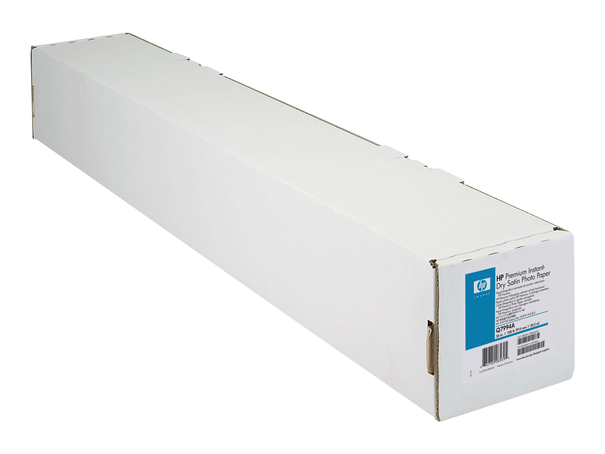 HP Premium Instant-dry Satin Photo Paper - Seidig - Rolle (91,4 cm x 30,5 m) - 260 g/m - 1 Rolle(n) Fotopapier - fr DesignJet 