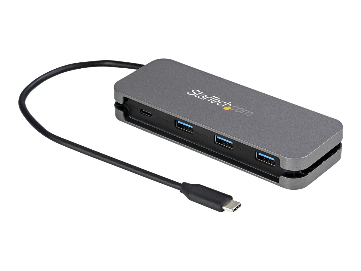 StarTech.com 4 Port USB-C-Hub - 3x USB-A/1x USB-C - 5Gbit/s USB 3.0 Typ-C Hub (3.2/3.1 Gen 1) - Busbetrieben - Tragbarer USB-C a
