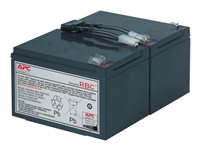 APC Replacement Battery Cartridge #6 - USV-Akku - 1 x Batterie - Bleisure - Schwarz - fr P/N: SMC1500IC, SMT1000I-AR, SMT1000I
