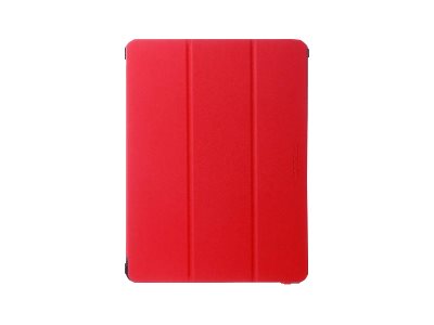 OtterBox React Series - Flip-Hlle fr Tablet - ultraslim - Schwarz, Rot - fr Apple 10.2-inch iPad (7. Generation, 8. Generatio