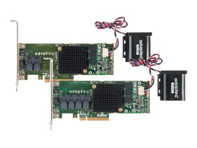 Microchip Adaptec RAID 7805Q - Speicher-Controller - 2 Sender/Kanal - SATA 6Gb/s / SAS 6Gb/s - Low-Profile - RAID RAID 0, 1, 5, 