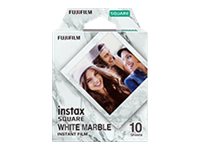 Fujifilm Instax Square White Marble - Instant-Farbfilm - 10 Belichtungen