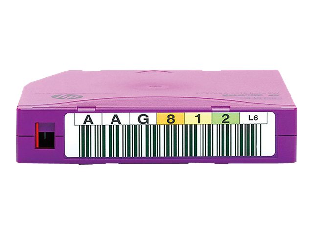 HPE Ultrium BaFe RW Custom Labeled Data Cartridge - 20 x LTO Ultrium 6 6.25 TB - etikettiert - lila - fr StorageWorks SAS Rack-