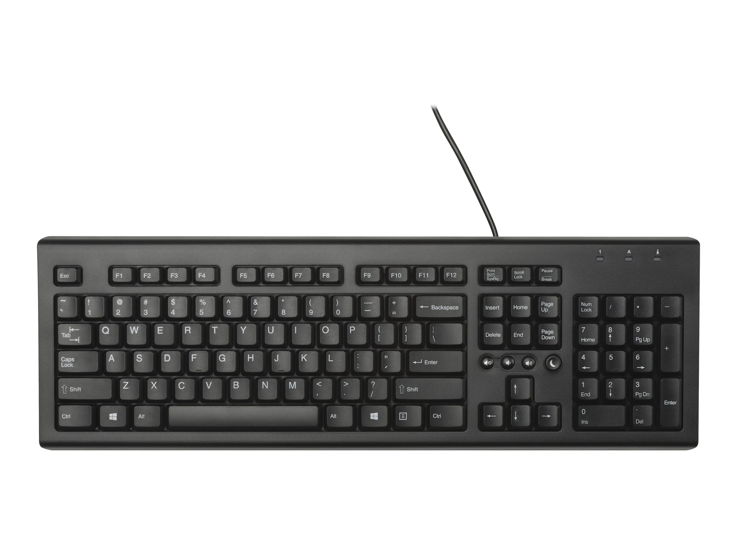 HP Classic Wired - Tastatur - USB - Franzsisch - glnzend schwarz - fr Laptop 15; Pavilion Gaming Laptop; Spectre x360 Laptop;