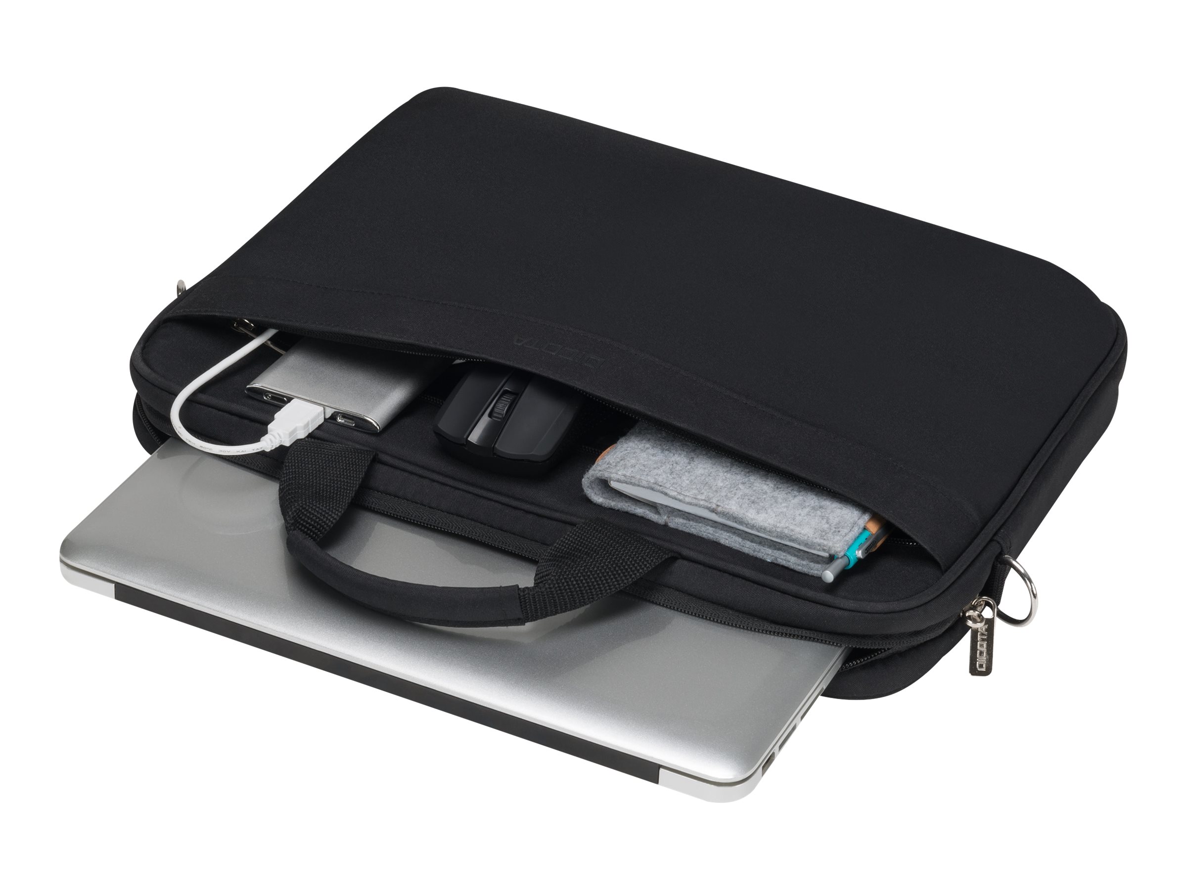Dicota Top Traveller Wireless Mouse Kit - Notebook-Tasche - 39.6 cm (15.6