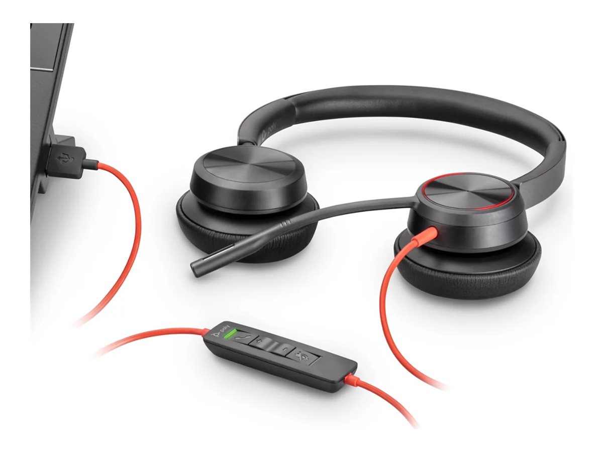 Poly Blackwire C5220 - Blackwire 5200 series - Headset - On-Ear - kabelgebunden - aktive Rauschunterdrckung