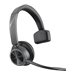 Poly Voyager 4310 - Voyager 4300 UC series - Headset - On-Ear - Bluetooth - kabellos, kabelgebunden