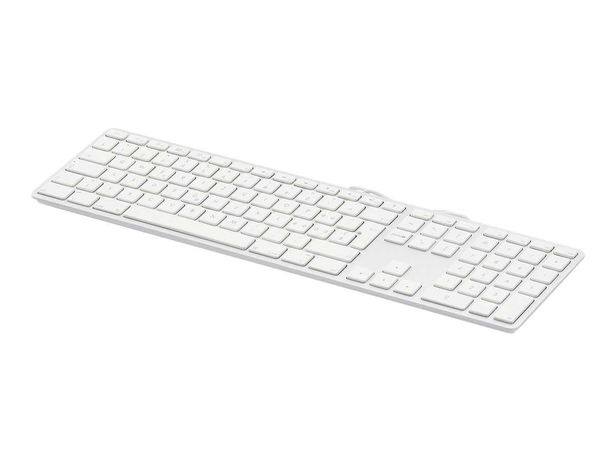 LMP USB Keyboard - Tastatur - USB - Deutsch - Silber