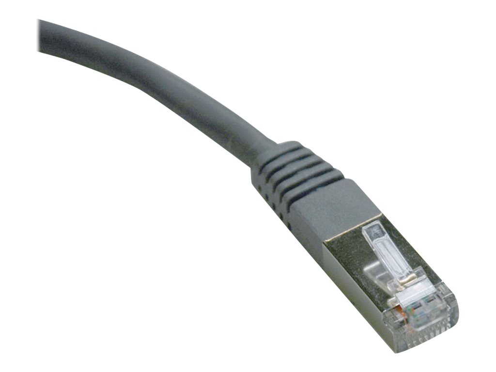 Eaton Tripp Lite Series Cat5e 350 MHz Molded Shielded (STP) Ethernet Cable (RJ45 M/M), PoE, Gray, 100 ft. (30.5 m) - Patch-Kabel