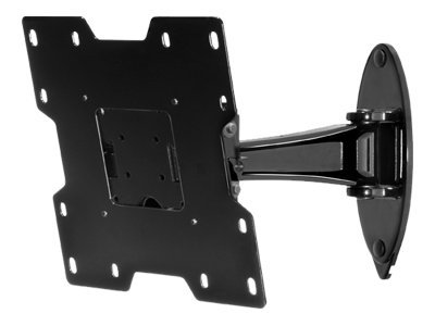 Peerless SmartMount Pivot Wall Arm - Befestigungskit (schwenkbare Wandhalterung) - für LCD TV - Schwarz - Bildschirmgrösse: 55.9