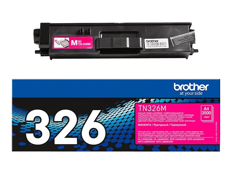 Brother TN326M - Magenta - Original - Tonerpatrone - fr Brother DCP-L8400, DCP-L8450, HL-L8250, HL-L8350, MFC-L8650, MFC-L8850