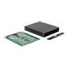 Delock External Enlosure 2 x M.2 Key B to Superspeed USB - Schnittstellenadapter - M.2 - RAID RAID 0, 1 - USB 3.1 (Gen 2) - Schw