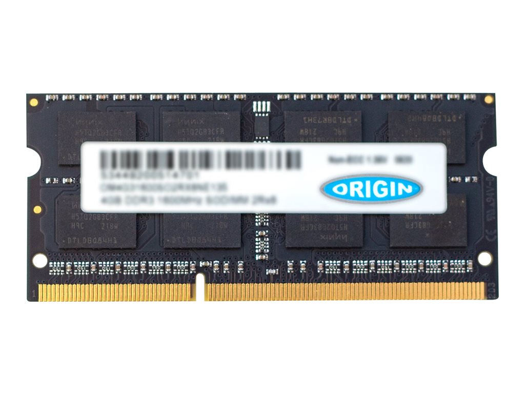 Origin Storage - DDR3L - Modul - 4 GB - SO DIMM 204-PIN - 1600 MHz / PC3L-12800