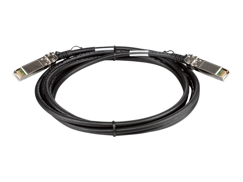 D-Link Direct Attach Cable - Stacking-Kabel - SFP+ zu SFP+ - 3 m - für D-Link Data Center 10; DGS 3630; DXS 1100, 1210, 3400, 36