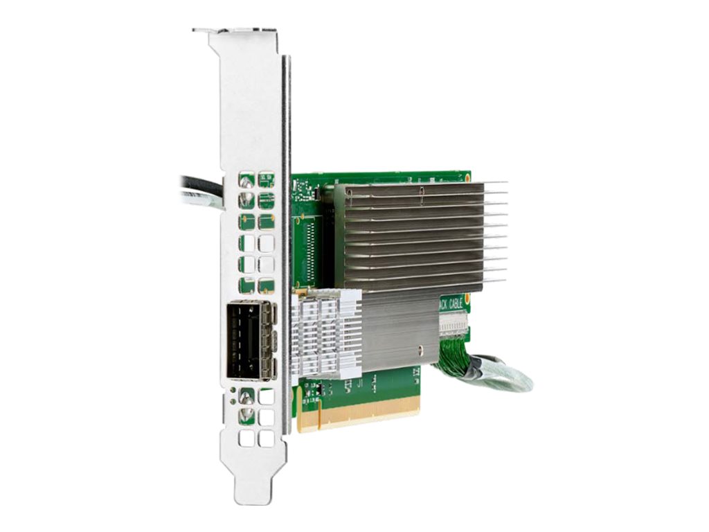 HPE InfiniBand HDR MCX653105A-HDAT - Netzwerkadapter - PCIe 4.0 x16 Low-Profile - 200Gb Ethernet / 200Gb Infiniband QSFP28 x 1 -