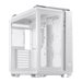 ASUS TUF Gaming GT502 - White Edition - mid tower - ATX - Seitenteil mit Fenster (gehrtetes Glas) - keine Spannungsversorgung