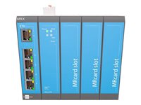 INSYS icom MRX MRX5 LAN - - Router - 5-Port-Switch - an DIN-Schiene montierbar