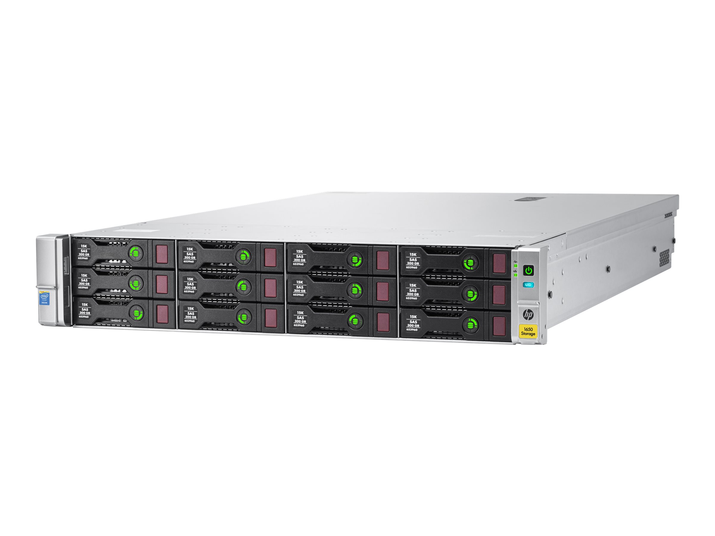 HPE StoreEasy 1650 - NAS-Server - 12 Schchte - 32 TB - Rack - einbaufhig
