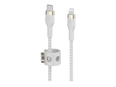 Belkin BOOST CHARGE - Lightning-Kabel - USB-C männlich zu Lightning männlich - 1 m - weiss - für Apple iPad/iPhone/iPod (Lightni
