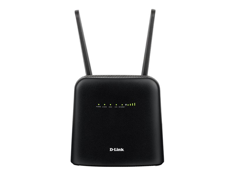 D-Link DWR-960 - - Wireless Router - - WWAN 2-Port-Switch - 1GbE - Wi-Fi 5 - Dual-Band